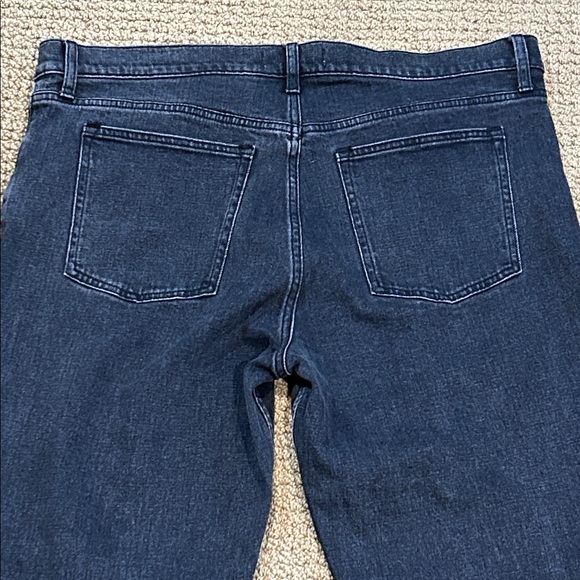 Abercrombie & Fitch The Skinny High Rise Jeans size 33 Black Wash Split Seams - Picture 9 of 14